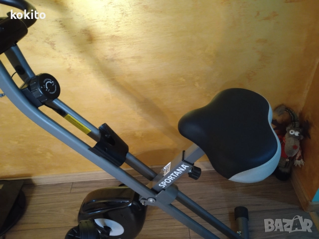 Сгъваем велоергометър - като нов, снимка 6 - Фитнес уреди - 52954670