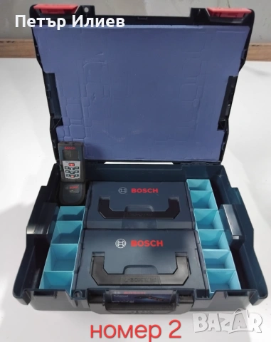L-BOXX 3бр. циркуляр, ролетка и количка на BOSCH, снимка 6 - Куфари с инструменти - 53419793