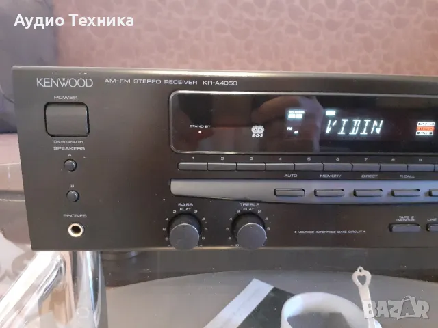 KENWOOD KR-A4050.
Перфектен! Предлагам и тонколони и други., снимка 3 - Ресийвъри, усилватели, смесителни пултове - 46838605