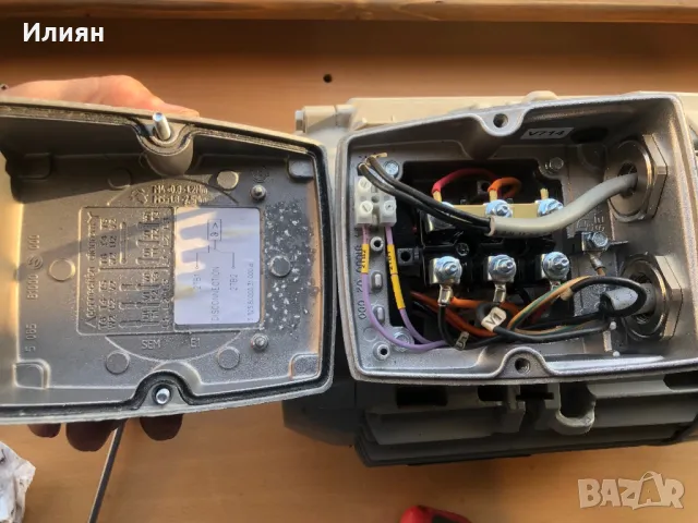 Трифазен електромотор Siemens 4kw, 1460об/мин, снимка 3 - Електродвигатели - 49103133