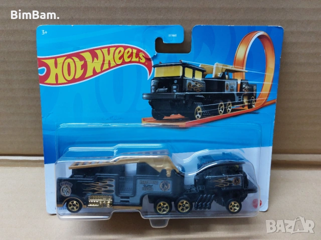 Камиони / колички Hot Wheels - 20 модела  Track Fleet - Nitro Rail, снимка 4 - Коли, камиони, мотори, писти - 51551959
