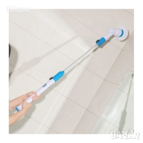 Електрическа четка за почистване на баня Spin Scrubber 🧼, снимка 3 - Други стоки за дома - 53273260