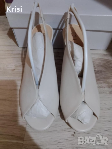 Дамски обувки естествен велур и естествена кожа, снимка 3 - Дамски обувки на ток - 54000691