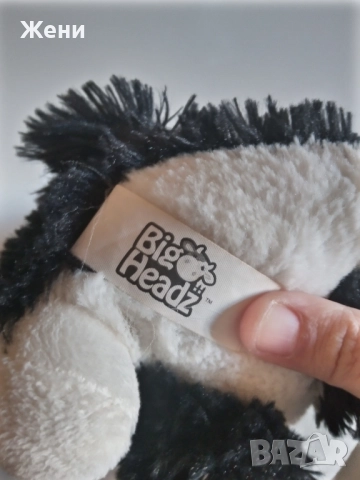 💖Плюшени играчки Big Headz Биг Хедз - куче, прасе, делфин, конче, магаре, снимка 2 - Плюшени играчки - 51754451