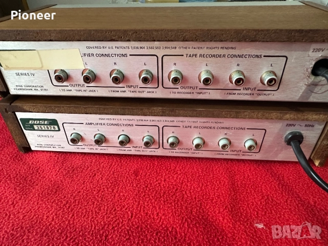 Bose 901 series Iv active equalizer , снимка 7 - Тонколони - 51993728