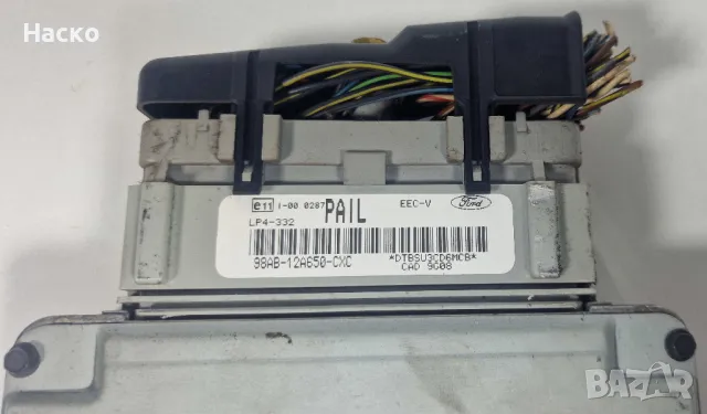 Компютър Двигател ECU ЕКУ Ford Focus 1.6 Форд Фокус 1.6 1999 - 2007 98AB-12A650-CXC, снимка 2 - Части - 48430500