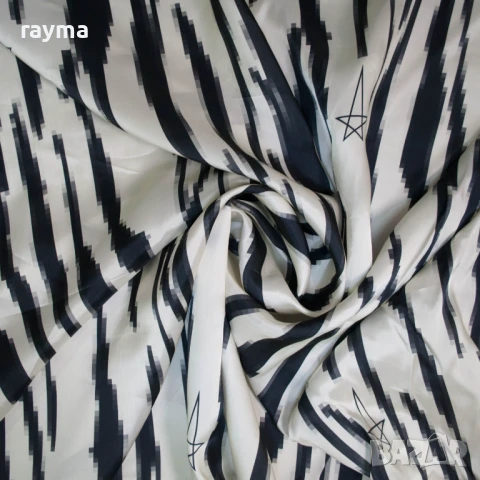 Плат Rick Owens вискоза принт зебра, снимка 4 - Панталони - 51138430