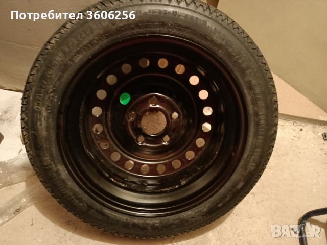 резервна гума тип патерица 16, снимка 1 - Гуми и джанти - 46473022