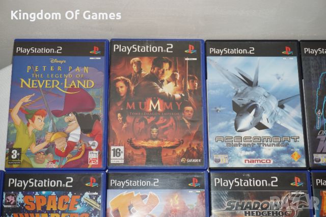 Игри за PS2 Peter Pan Neverland/The Mummy/Ace Combat/Sega Superstars Tennis/Space Invaders/Eragon/, снимка 2 - Игри за PlayStation - 46572525