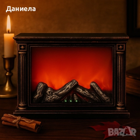 LED камина с ефект на тлеещи въглени – безопасна и стилна атмосфера у дома, снимка 3 - Декорация за дома - 51928697