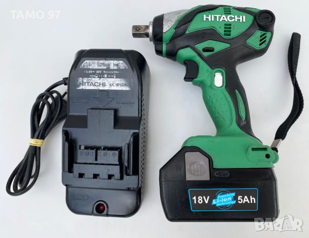 Hitachi WR18DSDL - Акумулаторен гайковерт 18V 5.0Ah, снимка 1 - Други инструменти - 45920300