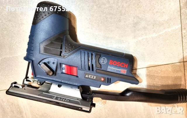 Зеге 12 волта Bosch GST 10,8 V-LI. Само тяло, без батерии и зарядно. 