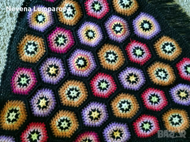 Дамски плетен шал, снимка 2 - Шалове - 45148120