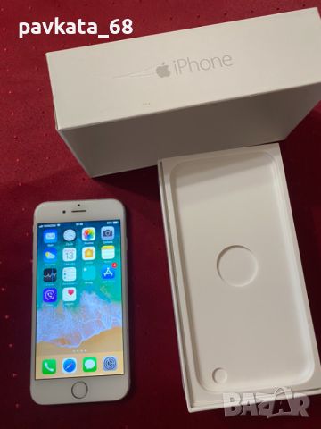 Iphone 6 16 GB silver, снимка 1 - Apple iPhone - 46569372