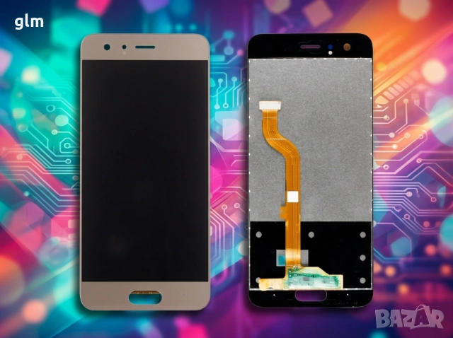 LCD Дисплей за Huawei Honor 10 COL-L29 + Тъчскрийн черен without fingerprint
