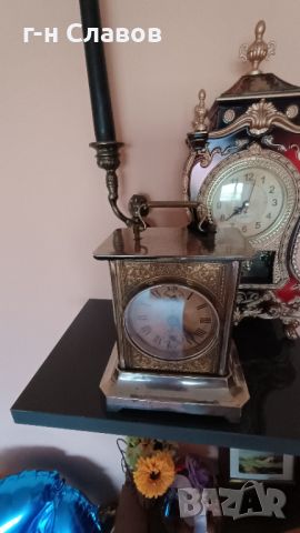 Antique German carriage clock alarm clock Junghans 1910s, снимка 13 - Други - 46656468