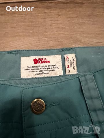 Дамски туристически панталон Fjallraven G-1000 Keb Trousers, размер 34, снимка 4 - Панталони - 45946143