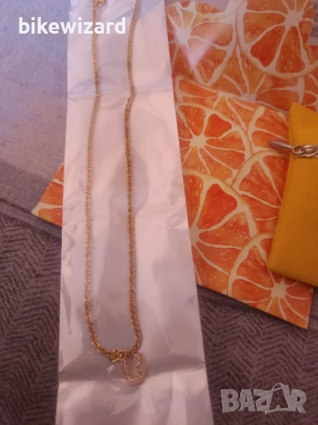 Дамско колие Joo&Rind 40 см. от медицинска стомана НОВО, снимка 4 - Колиета, медальони, синджири - 52520640