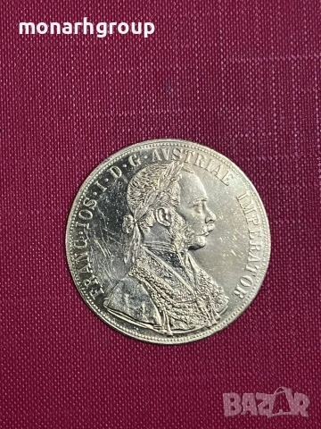 Златна монета Franc Iosif 4 дуката /20К/