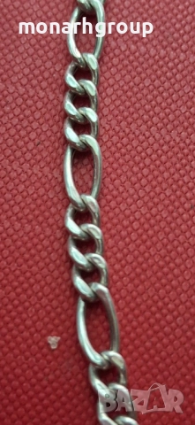 Сребърна верижка, снимка 8 - Колиета, медальони, синджири - 51751341