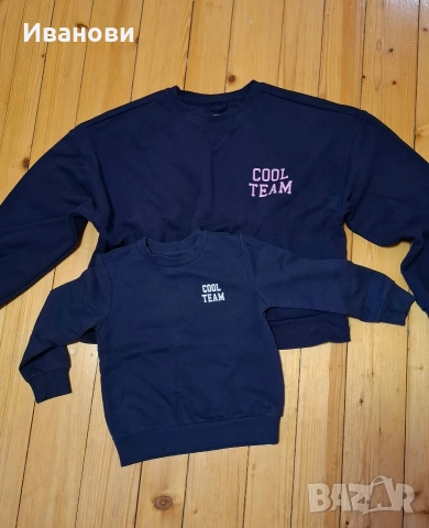 Комплект блузи за мама и дете Cool team, снимка 2 - Детски комплекти - 52878243