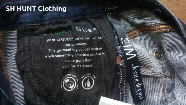 GUESS Skinny MID Curve X Stretch Womens Jeans Размер 26 дамски еластични дънки 3-67, снимка 13 - Дънки - 53209833