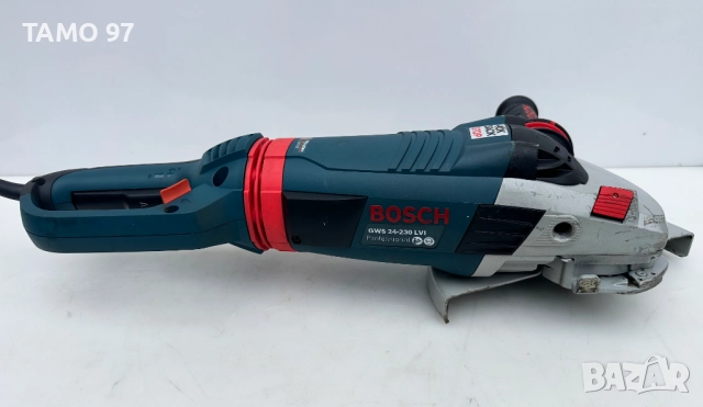 BOSCH GWS 24-230 LVi + BOSCH GWS 750 C - Голям и малък ъглошлайф като нови!, снимка 5 - Ъглошлайфи - 52765635
