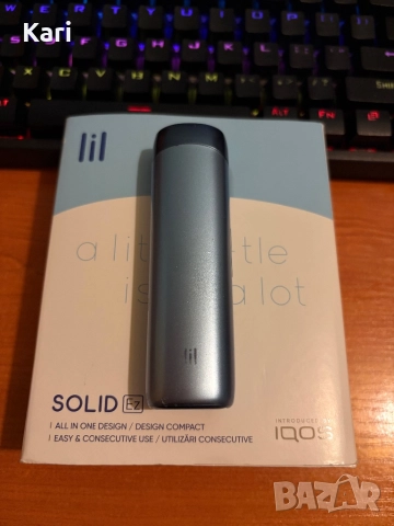 Iqos lil solid Ez, снимка 2 - Електронни цигари - 52901105