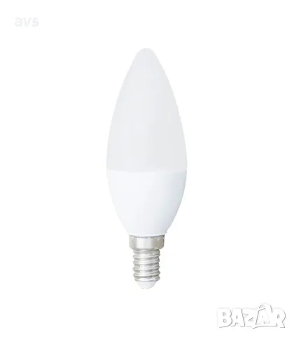 LED крушка 9W C38 6400K VITO E14, снимка 1 - Крушки - 48391040