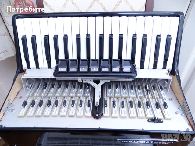 Акордеон Велтмайстер Стела 80 баса, снимка 18 - Акордеони - 52653250
