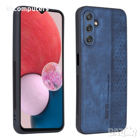 Samsung Galaxy A14 5G Удароустойчив Кожен Калъф и Протектор, снимка 3 - Калъфи, кейсове - 53897851