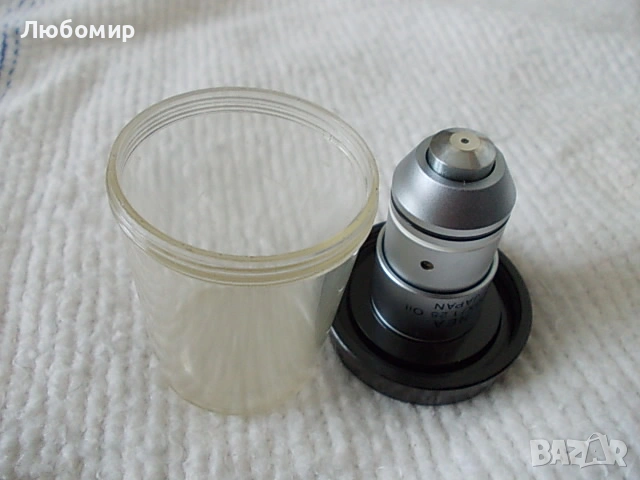 Обектив NEA 100x/1.25 Oil 160/- Olympus Japan, снимка 10 - Медицинска апаратура - 54206470