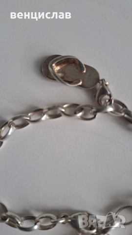 Сребърна гривна-Томас Сабо, снимка 5 - Колиета, медальони, синджири - 52921479