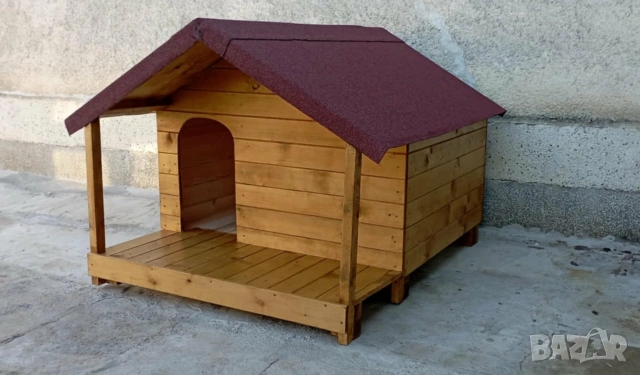 Дървена къща за домашен любимец , колиба за коте куче къщи за домашни любимци кучета котки, снимка 10 - За кучета - 53275333