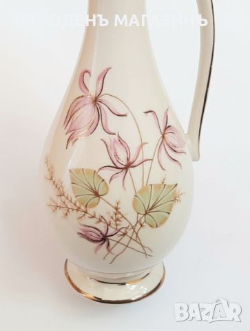 1960 год. KERAFINA – Немски порцелан кана каничка за ракия ваза цветя  , снимка 5 - Други ценни предмети - 46461999