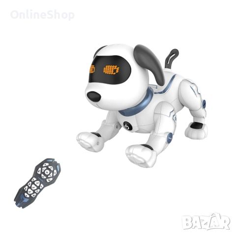 Куче робот, Дистанционно управление, Интерактивно, Бял / Син, снимка 4 - Образователни игри - 45700278