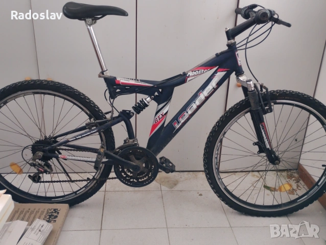 Велосипед с двойно окачване Leader GTX 18 скорости, снимка 2 - Велосипеди - 54244986