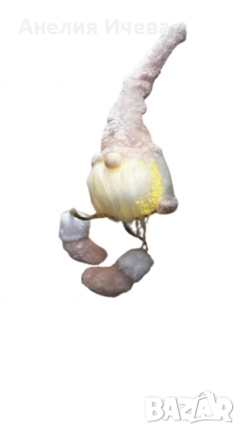 Коледен гном с магическо LED сияние 