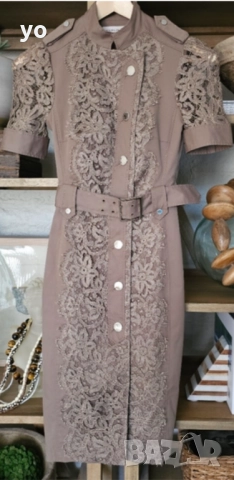 Шлифер тренч Karen Millen , снимка 3 - Шлифери - 51679584