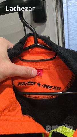 Мъжки зимен дебел суитчер Engelbert Strausse размер L , снимка 3 - Суичъри - 53267538