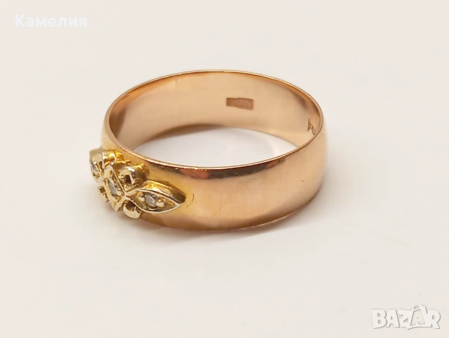 Руско злато , снимка 8 - Пръстени - 53349965