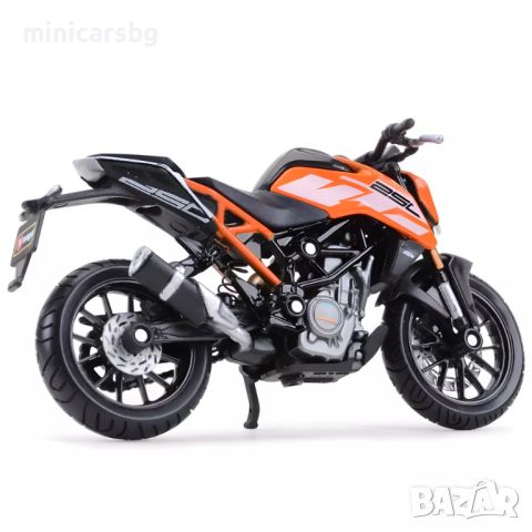 1:18 Метални мотори: KTM 250 Duke, снимка 3 - Колекции - 46101410