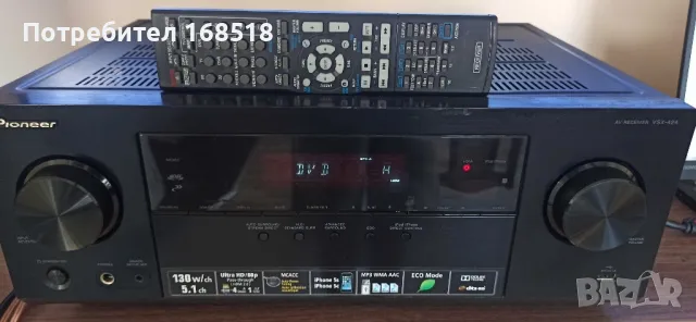 Ресивър Pioneer VSX-424-K, снимка 3 - Ресийвъри, усилватели, смесителни пултове - 47120444