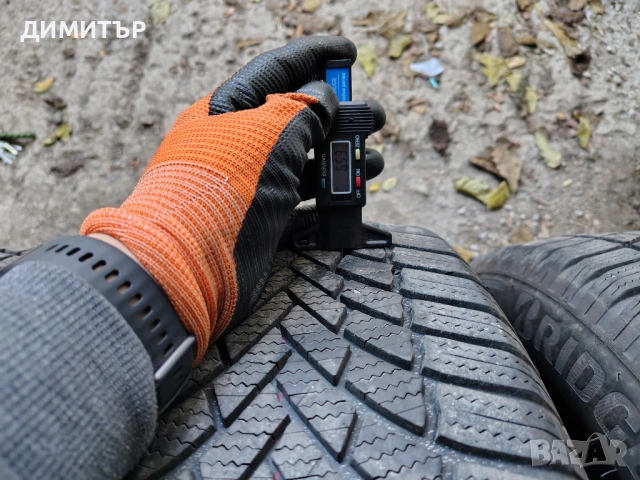 4бр.зимни гуми BRIDGESTONE 235 55 18 DOT20 цена за брой, снимка 3 - Гуми и джанти - 53968145