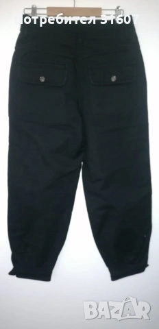 Черен дамски панталон Massimo Dutti