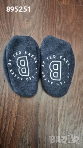Памучни пантофи Baker by Ted Baker 3-6 месеца, снимка 5 - Детски пантофи - 53997690