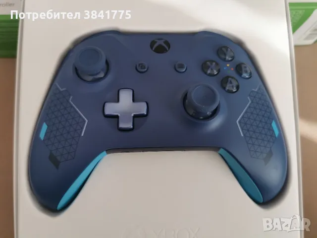 Xbox Sport Blue нов джойстик, снимка 1 - Аксесоари - 48029834