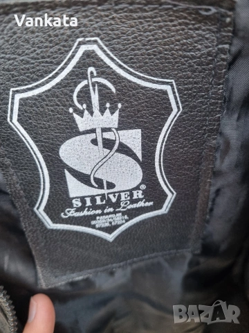 Кожено яке, снимка 3 - Якета - 53750968