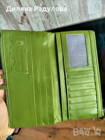 Кожено портмоне, снимка 3 - Портфейли, портмонета - 53869387