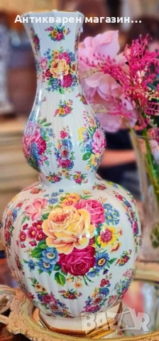 Великолепни ,големи вази -Boch Freres Keralux, снимка 3 - Вази - 53809586